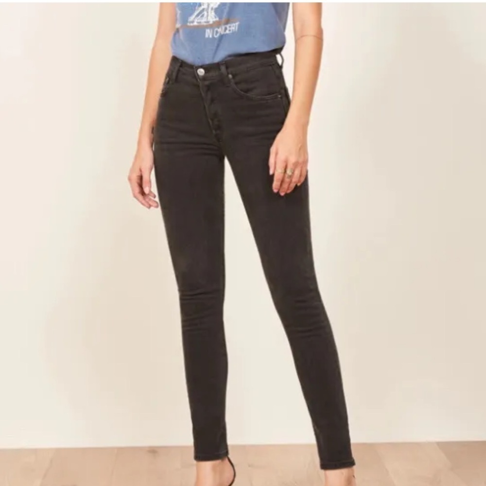 Reformation Black Skinny Jeans